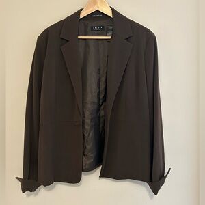 Liz Claiborne Brown Women's Blazer Size 14